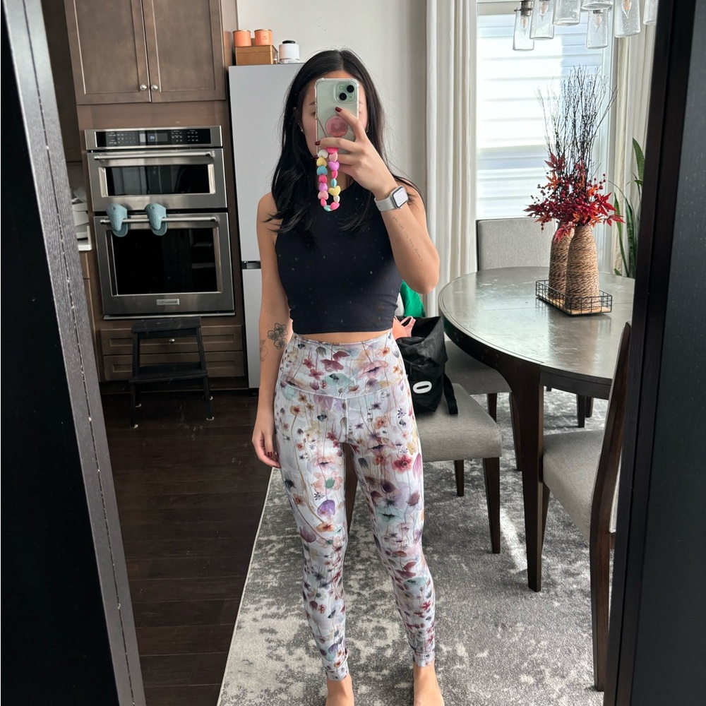 lululemon align floral leggings